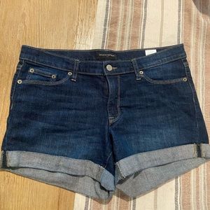 Banana Republic cuffed jean shorts